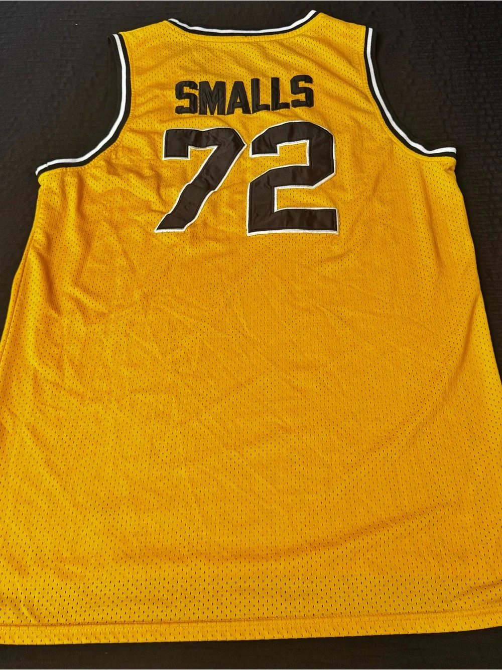 RaRE! Bad Boy Biggie Smalls 72 Jersey Size Large Embroidered Letters Tank Top
